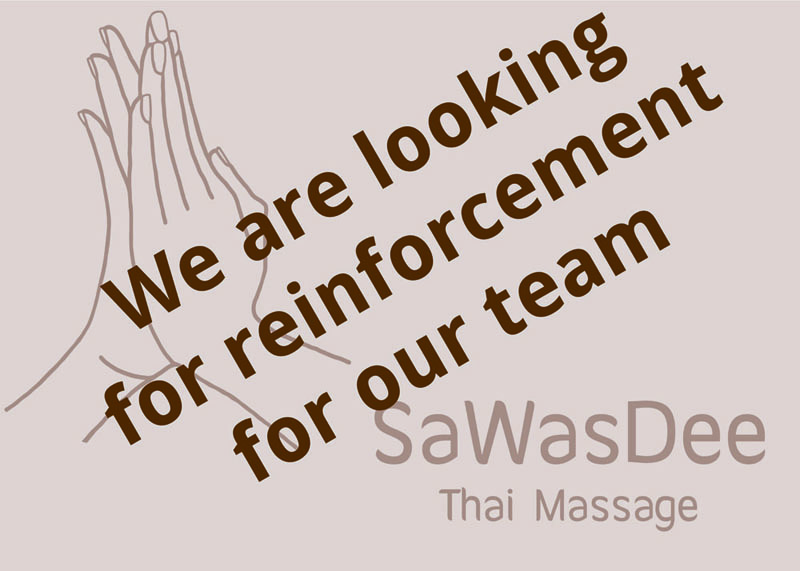 we are looking for reinforcement